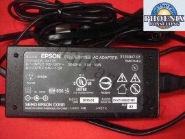 Epson A411B 2124947-01 Genuine Oem Power Adapter Supply