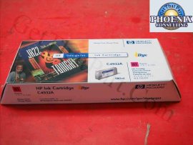HP 5000 81 Magenta OEM Genuine Dye Ink Cartridge C4932A New