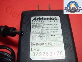 Addonics OEM WA-10E05U 5V 2A Power Supply Adapter