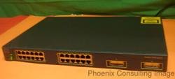Cisco Catalyst 3524XL 24 Port Switch WS-C3524-XL-EN