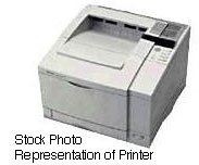 HP LaserJet 5 B/W Laser printer - 12 ppm - 350 sheets