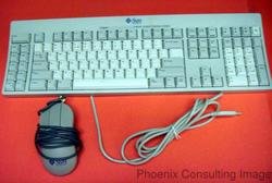 Sun Type 7 320-1366-01 USB Keyboard CROSSBOW MOUSE SET