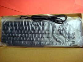 Dell RT7D50 0W7658 W7658 Slim Black USB Computer Keyboard