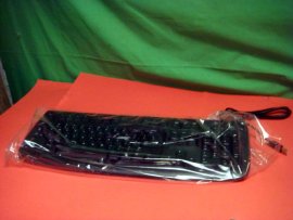 Logitech Y-UT76 Black Deluxe 250 Wired Keyboard New 