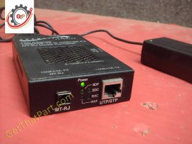 Transition Ethernet 100B-TX to FX MT-RJ Media Converter W/PS Tested