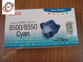 Xerox 8500/8550MFP Genuine Cyan Solid Ink Sticks 108R00669 Sealed Box