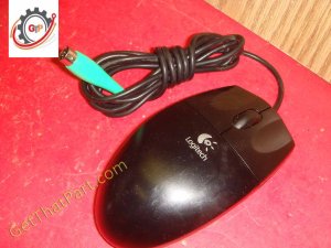 Logitech M-SBF90 3 Button Optical PS2 Wheel Mouse