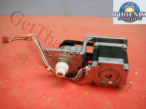 Datamax I-4206 Stepper Motor, Belt, Gear Assembly 24-2395-01