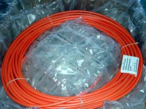Corning Fiber Optic Plenum Cable 24F MTP MM 62.5-150 FT